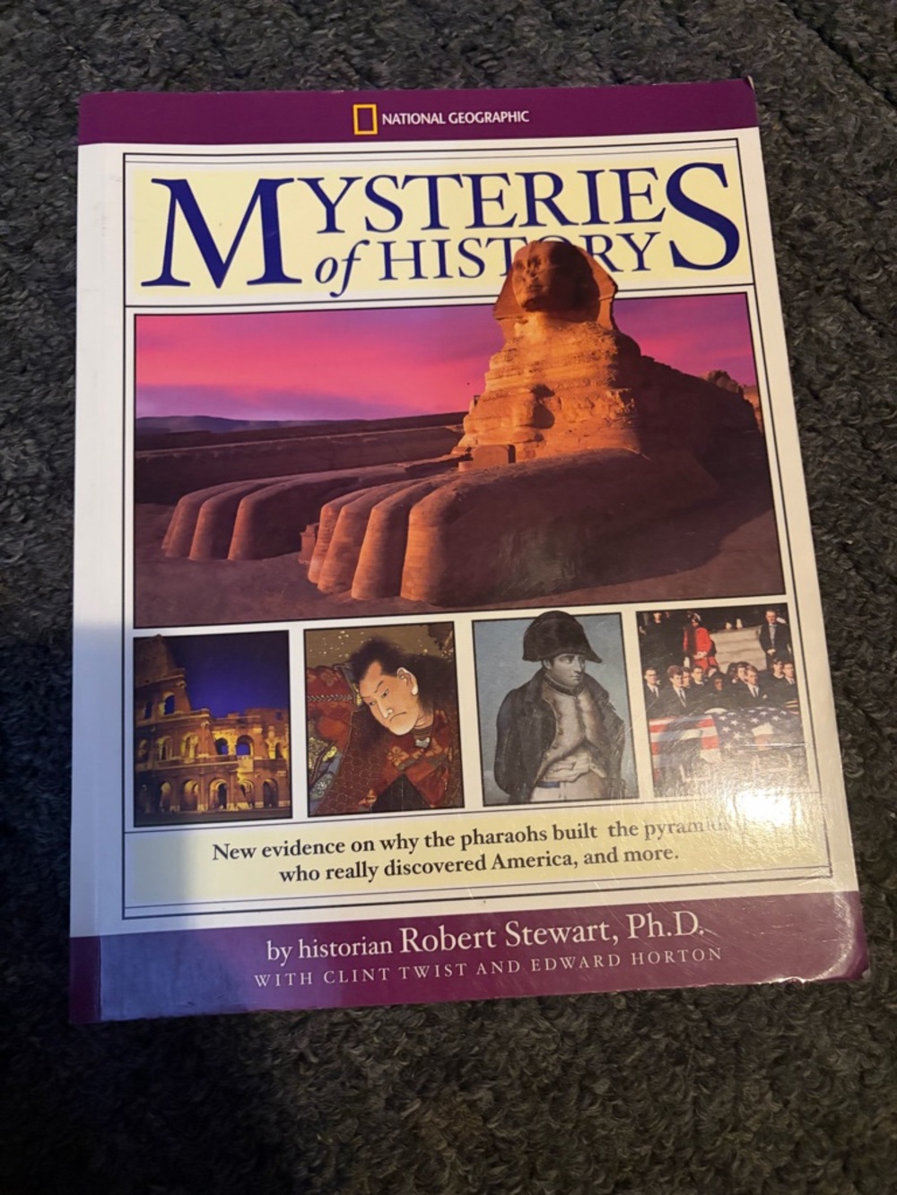 Mysteries of history by Robert Stewart